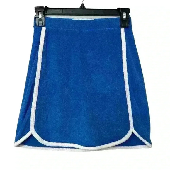 Hollister Terry Cloth Skirt in Blue, Size XS - Picture 4 of 6